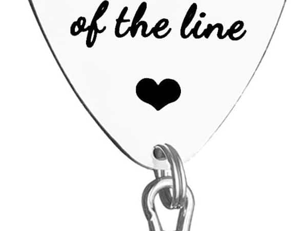 Couple Gift I Will Love You Till The End of The Line Fishing Lure Hook: A Perfect Gift for Fishermen